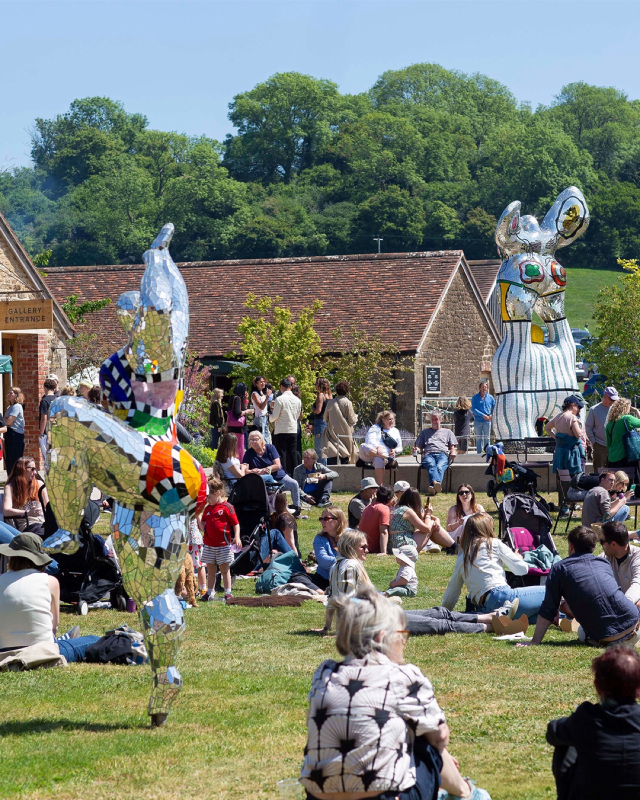 Opening celebrations at Hauser & Wirth Somerset, 2025